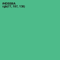 #4DBB8A - Breaker Bay Color Image