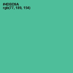 #4DBD9A - Breaker Bay Color Image