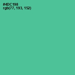 #4DC198 - De York Color Image