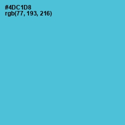 #4DC1D8 - Viking Color Image