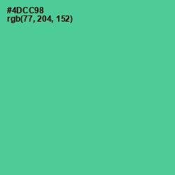 #4DCC98 - De York Color Image