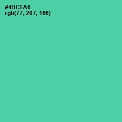 #4DCFA6 - De York Color Image