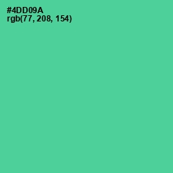 #4DD09A - De York Color Image