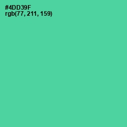 #4DD39F - De York Color Image