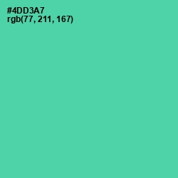 #4DD3A7 - De York Color Image
