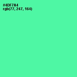 #4DF7A4 - De York Color Image