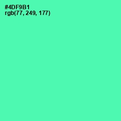 #4DF9B1 - De York Color Image
