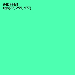 #4DFFB1 - De York Color Image