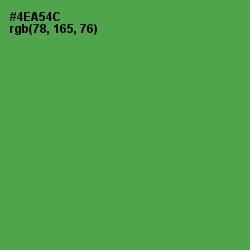 #4EA54C - Fruit Salad Color Image
