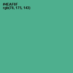 #4EAF8F - Breaker Bay Color Image