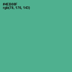 #4EB08F - Breaker Bay Color Image