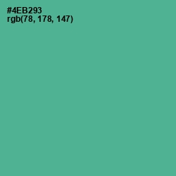 #4EB293 - Breaker Bay Color Image