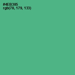 #4EB385 - Breaker Bay Color Image