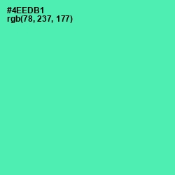 #4EEDB1 - De York Color Image