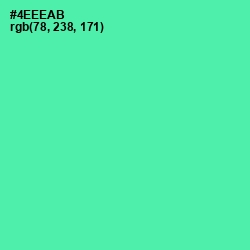 #4EEEAB - De York Color Image