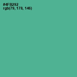 #4FB292 - Breaker Bay Color Image