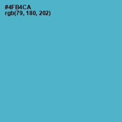 #4FB4CA - Shakespeare Color Image