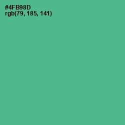 #4FB98D - Breaker Bay Color Image