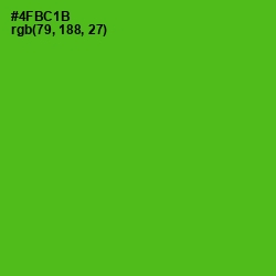 #4FBC1B - Christi Color Image