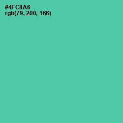 #4FC8A6 - De York Color Image