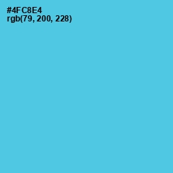 #4FC8E4 - Viking Color Image