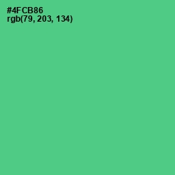 #4FCB86 - De York Color Image