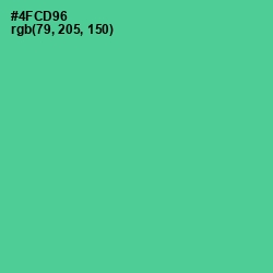 #4FCD96 - De York Color Image