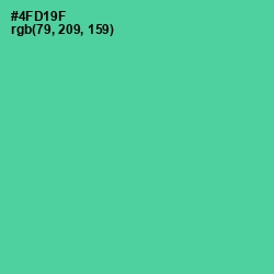 #4FD19F - De York Color Image