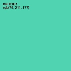 #4FD3B1 - De York Color Image