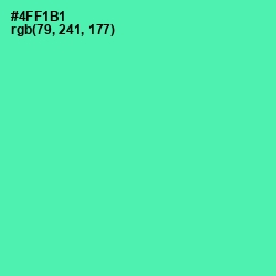 #4FF1B1 - De York Color Image