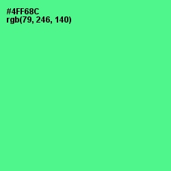 #4FF68C - De York Color Image