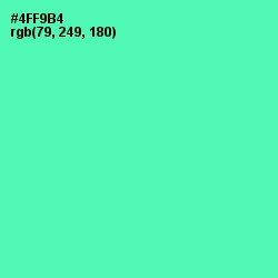 #4FF9B4 - De York Color Image