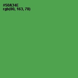 #50A34E - Fruit Salad Color Image