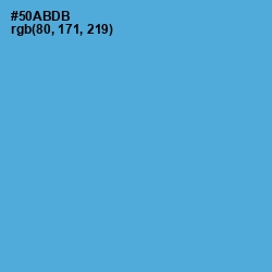 #50ABDB - Shakespeare Color Image