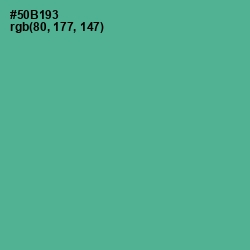 #50B193 - Breaker Bay Color Image