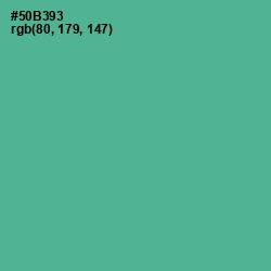 #50B393 - Breaker Bay Color Image