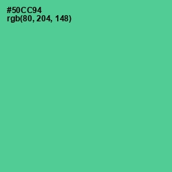 #50CC94 - De York Color Image