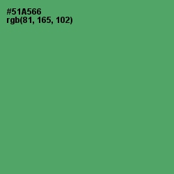 #51A566 - Chateau Green Color Image