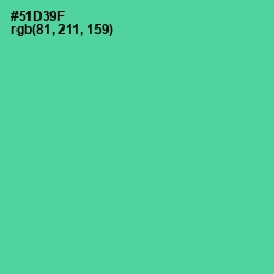 #51D39F - De York Color Image
