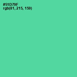 #51D79F - De York Color Image