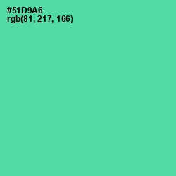 #51D9A6 - De York Color Image