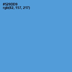 #529DD9 - Havelock Blue Color Image