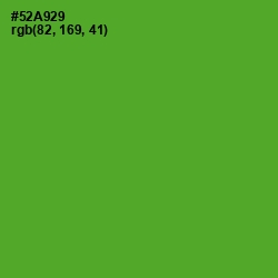 #52A929 - Apple Color Image