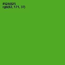 #52AB25 - Apple Color Image