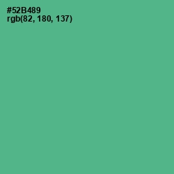 #52B489 - Breaker Bay Color Image