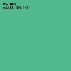 #52B88F - Breaker Bay Color Image