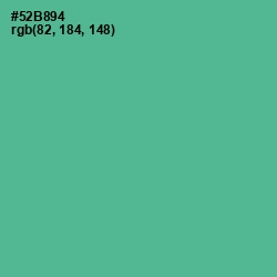 #52B894 - Breaker Bay Color Image
