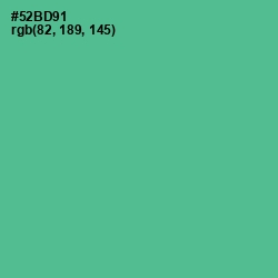 #52BD91 - Breaker Bay Color Image