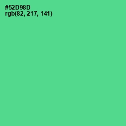 #52D98D - De York Color Image