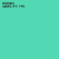 #52D9B3 - De York Color Image